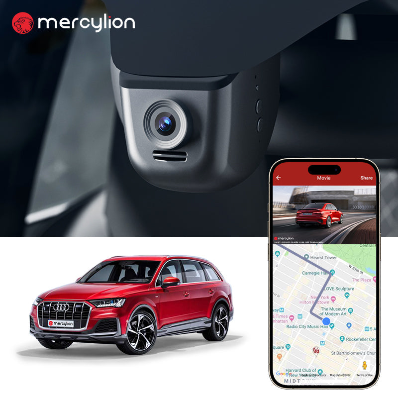 Mercylion A30 Dash Cam 4K/ 2K WiFi Dash Cam For Audi A1 A4 A6 S3 Q5