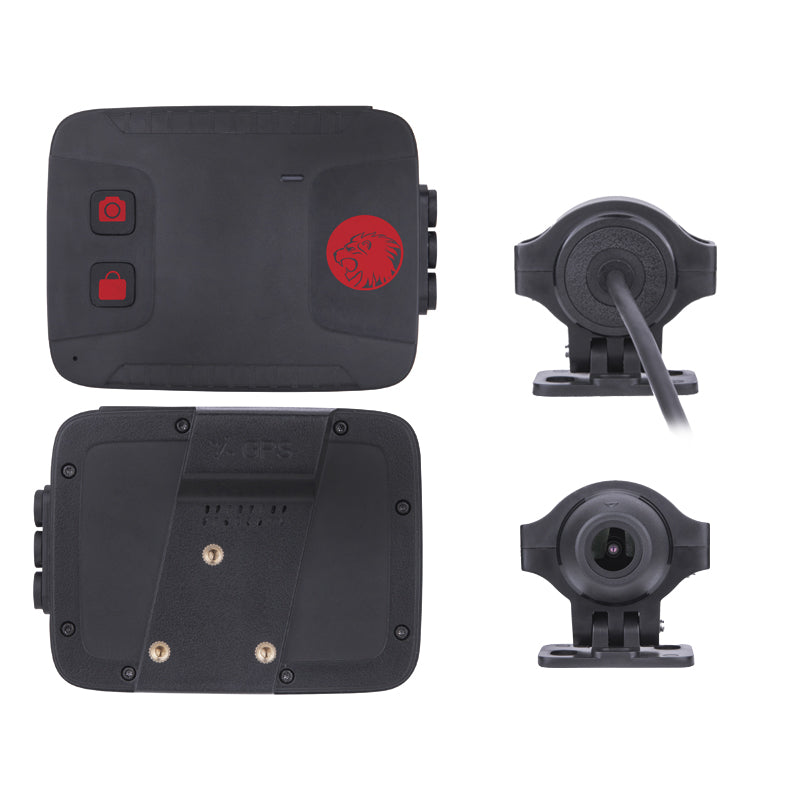 Mercylion M1000 Motorcycle Dash Cam with Dual Lens 1080P GPS WIFI IP68