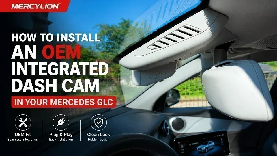Plug and play dash cam Mercedes GLC