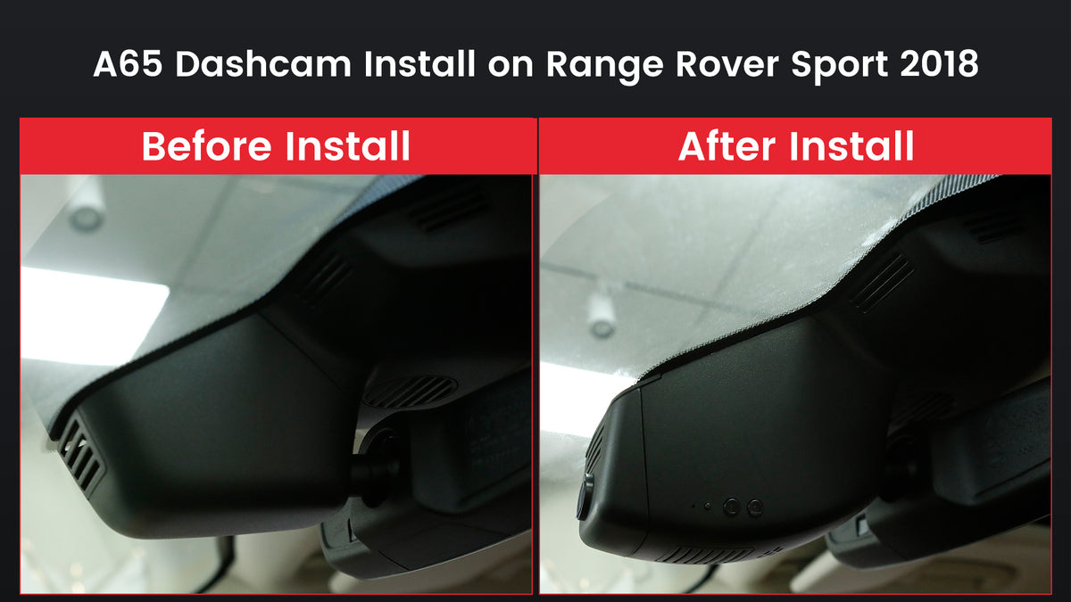 How to fit DashCam in Range Rover Sport 2018 – Mercylion