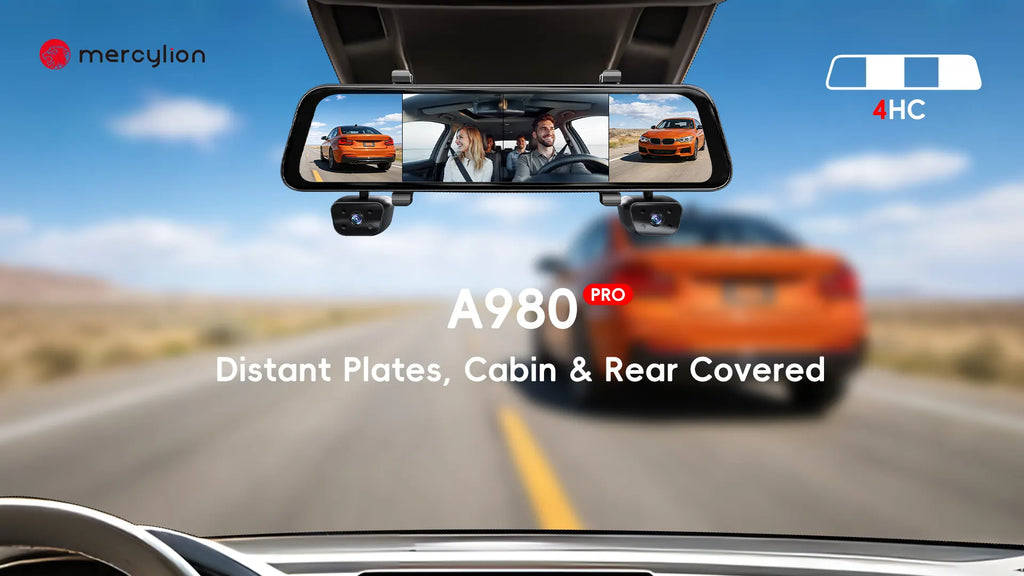 Stream media mirror dash cam