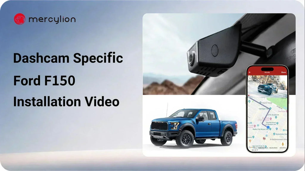 Ford F150 OEM Dash Cam Installation Guide (2018-2025) | Hidden Plug & Play Setup