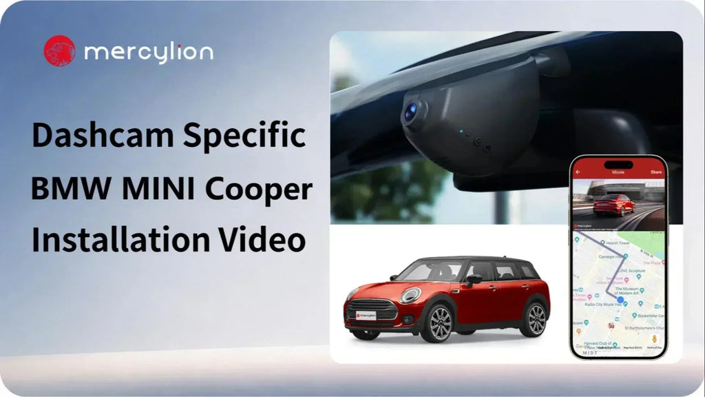 Bmw mini dashcam install