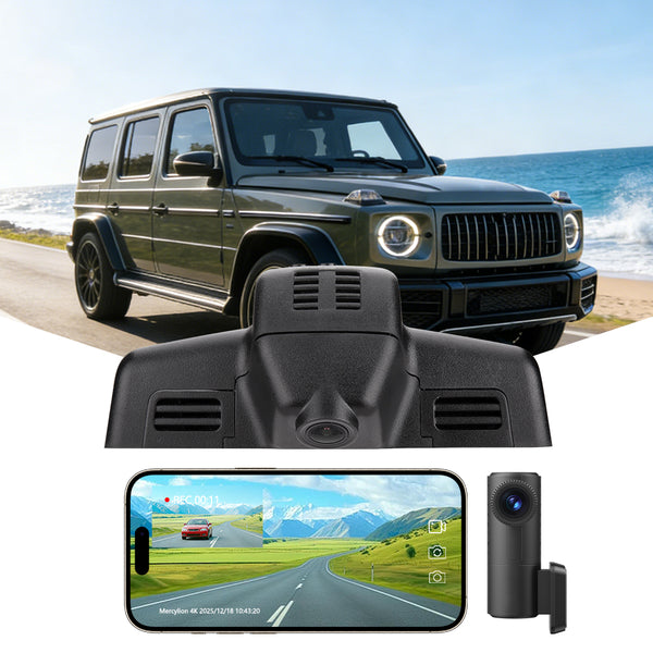wireless mercedes g550 dash cam