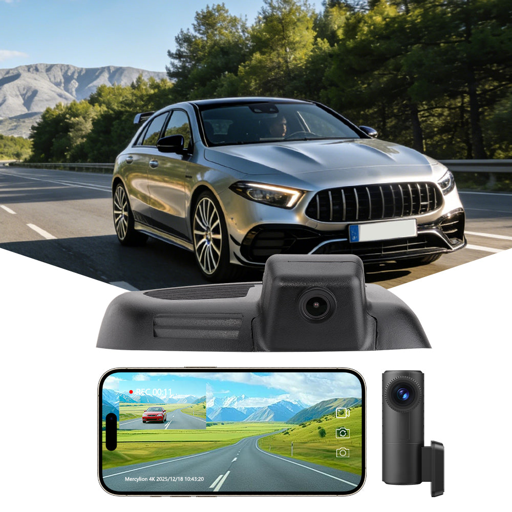 Mercedes a180 Dashcam mit Wi-Fi