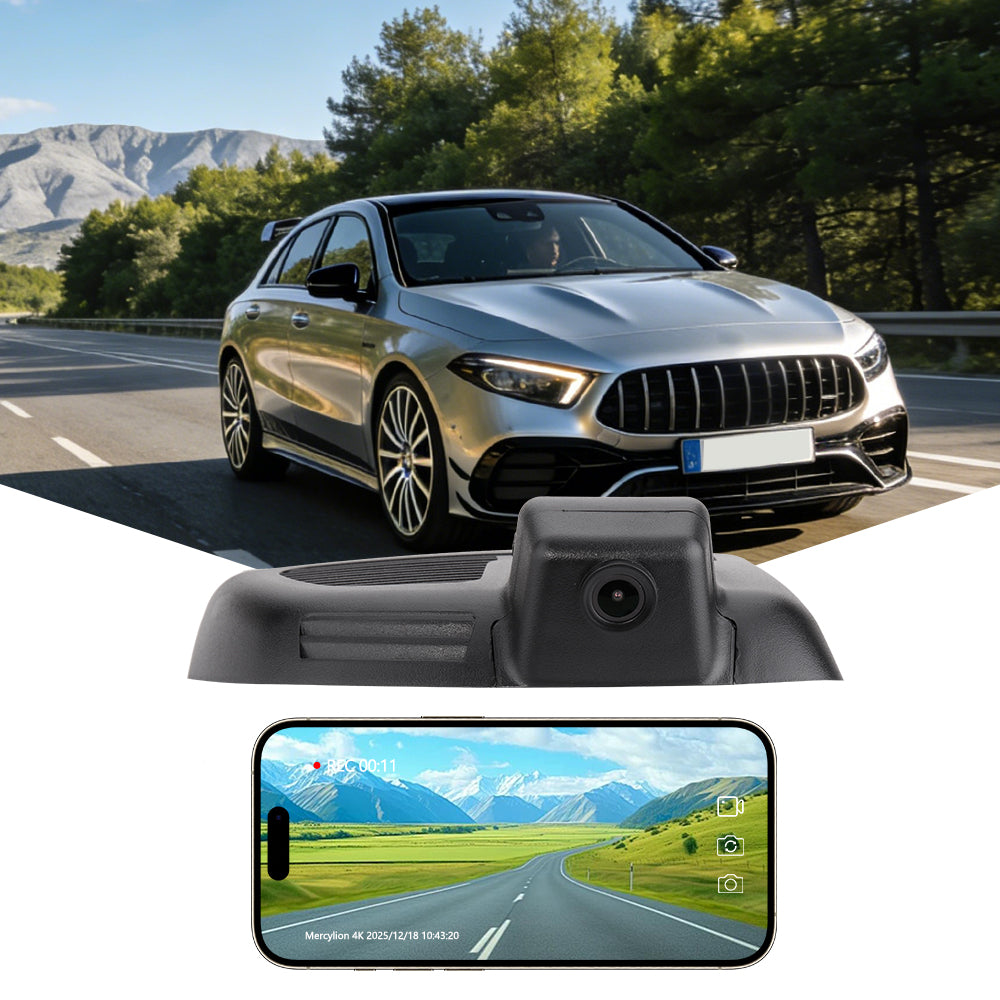 wireless mercedes a180 dashcam