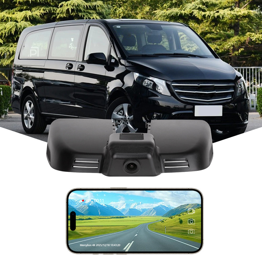 Mercedes Vito dashcam