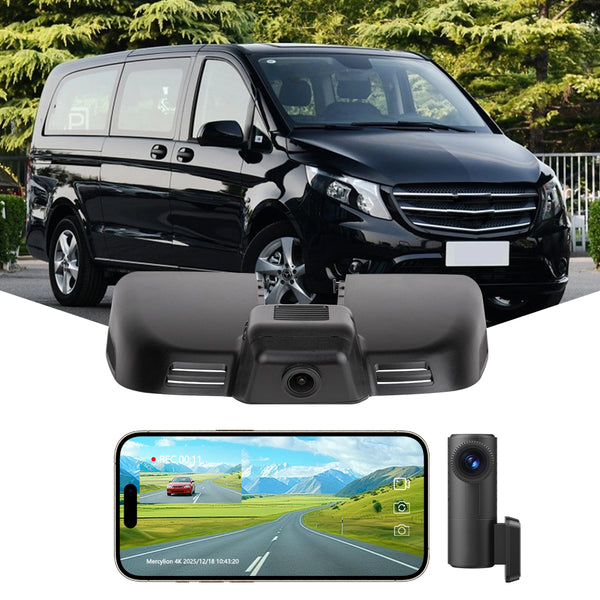 wireless mercedes vito dashcam