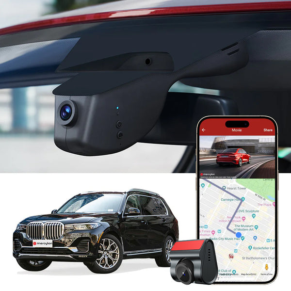 bmw x7 built in dashcam