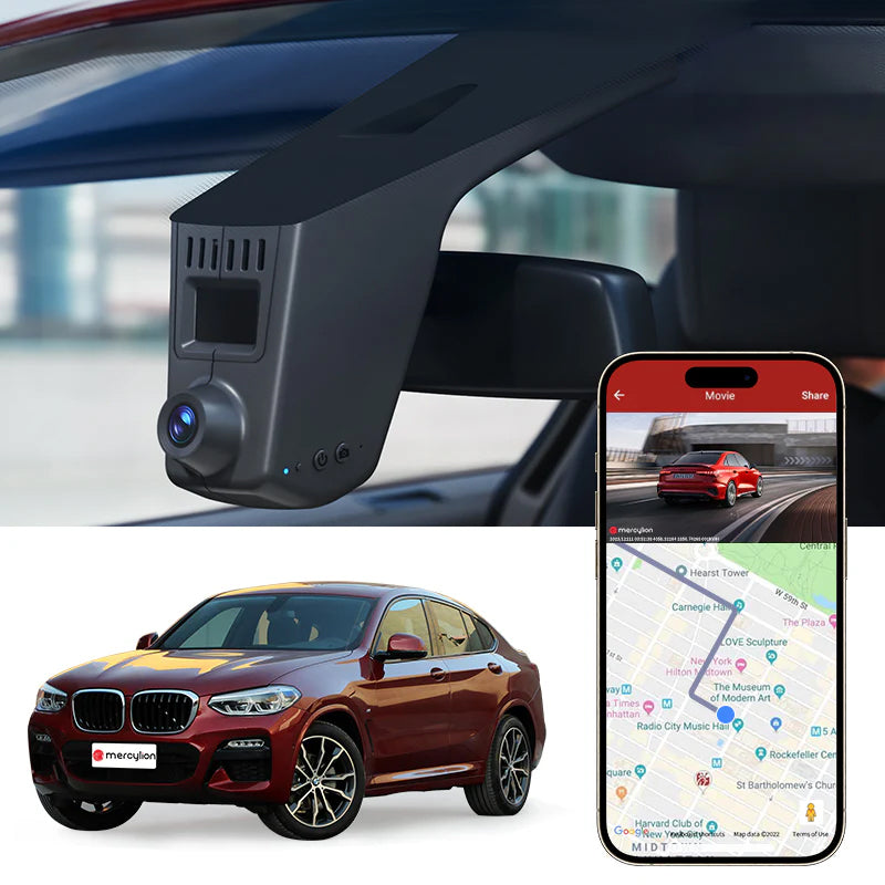 Mercylion A29 Dashcam for BMW X4 2017-2020 X7 2020