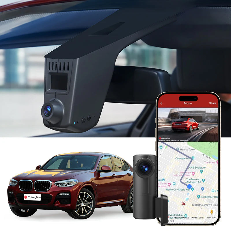 Mercylion A29 Dashcam for BMW X4 2017-2020 X7 2020