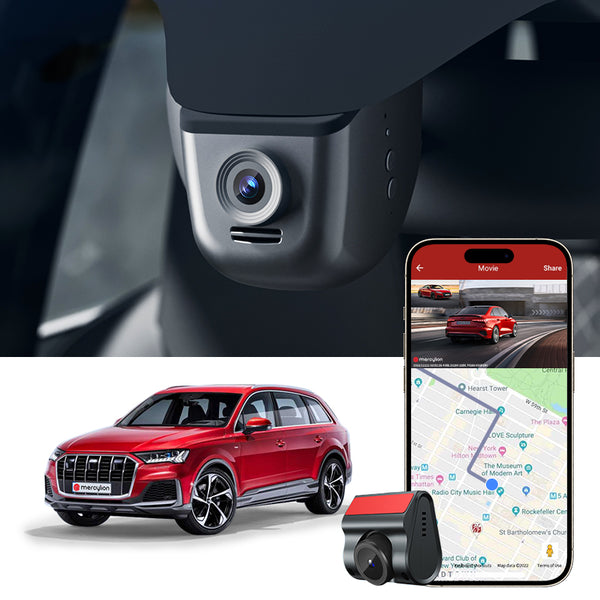 audi dash cam front and rear