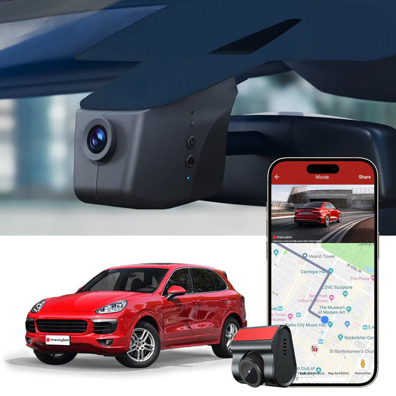 wireless porsche dashcam cost