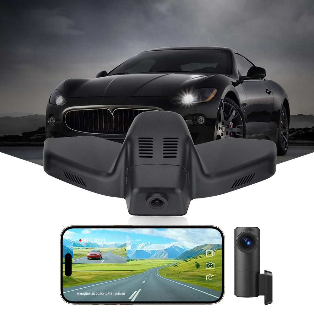 night vision maserati dashcam