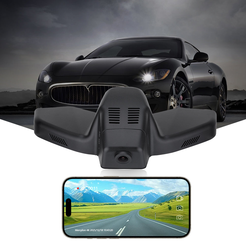 maserati dashcam with wi-fi