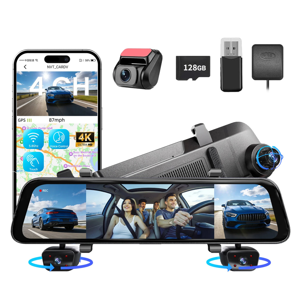 dashcam 4 camera