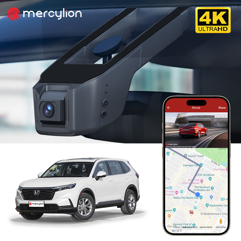 Mercylion A99 Smart Dash Cam 4K/ 2K Quad HD Sony IMX335 WDR, Night Vision