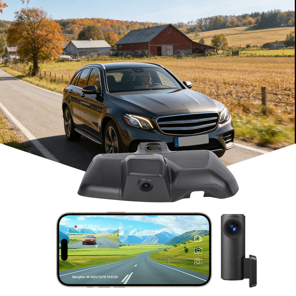 Caméra embarquée Mercylion G10-11 pour Mercedes C300/ GLE300/ GLC300 