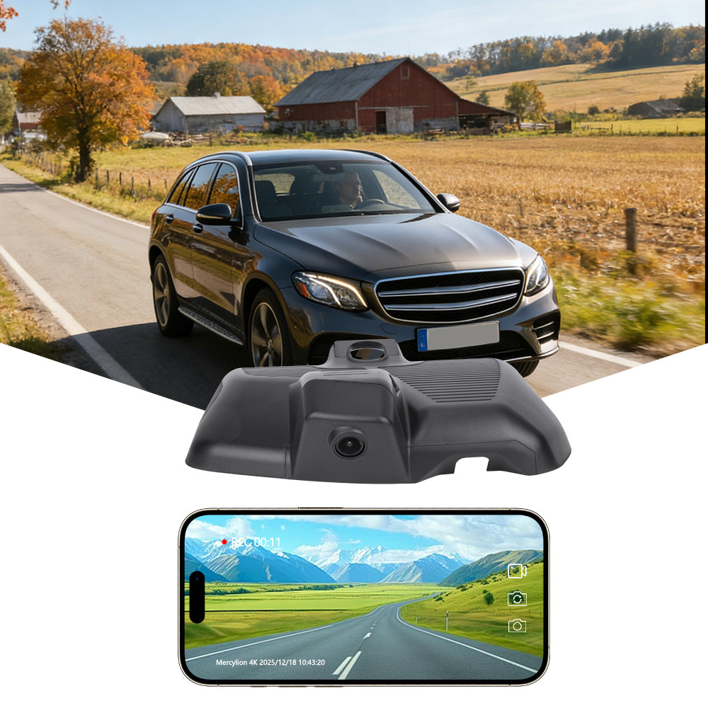 Mercylion G10-11 Dash Cam for Mercedes C300/ GLE300/ GLC300