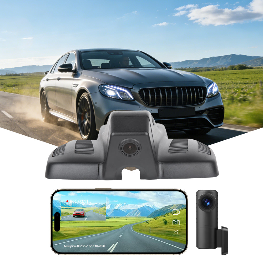 mercedes e63s dashcam with wi-fi