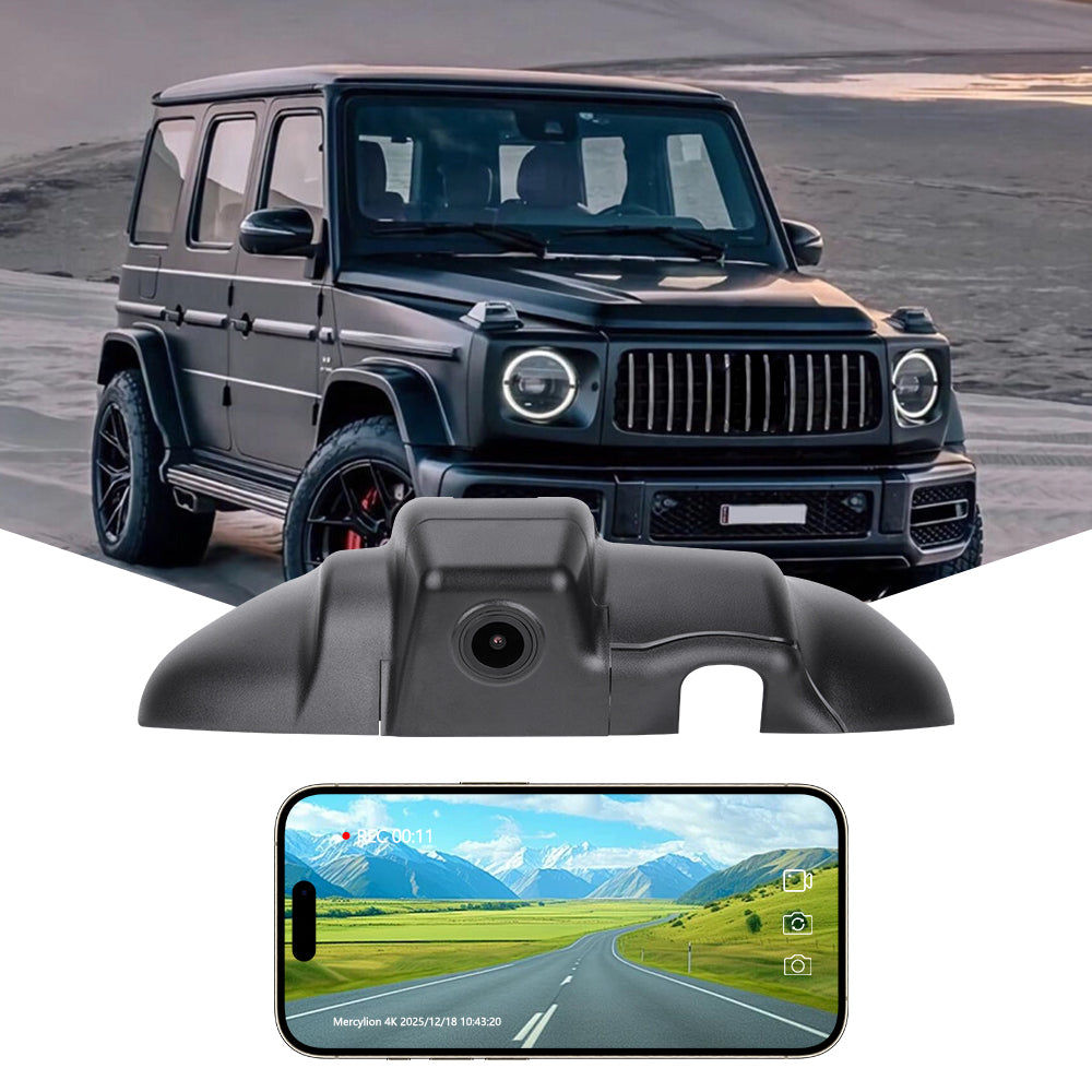 Mercedes CLE300 dashcam