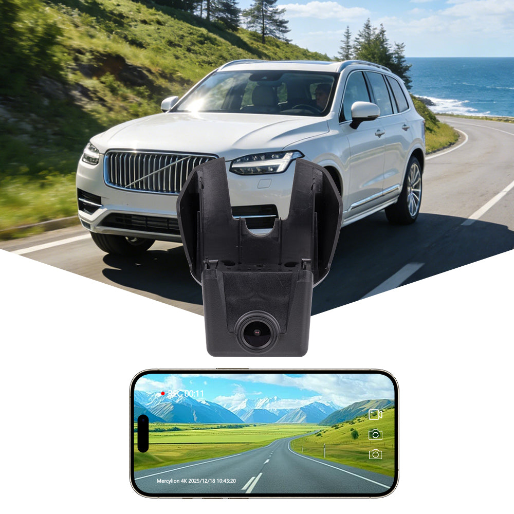 volvo XC90 dashcam 