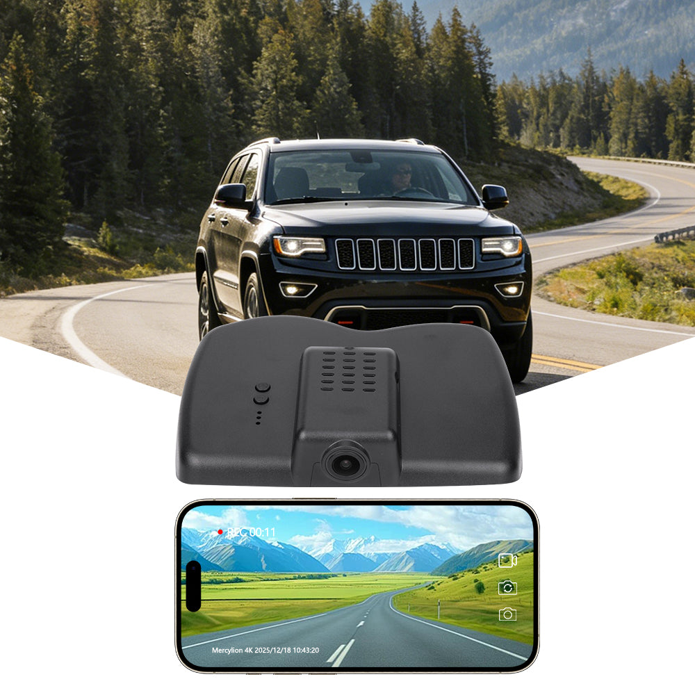 Jeep Grand Cherokee dash cam