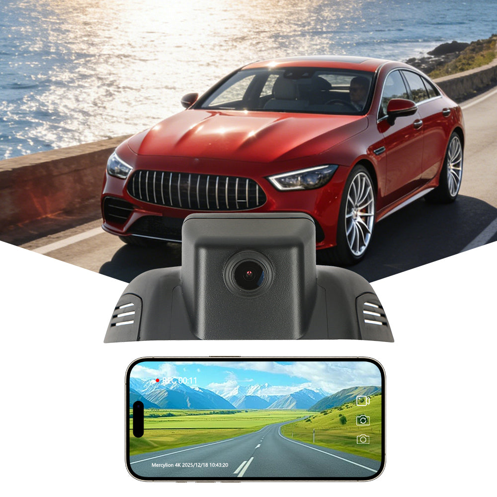 Mercedes CLS300 dashcam