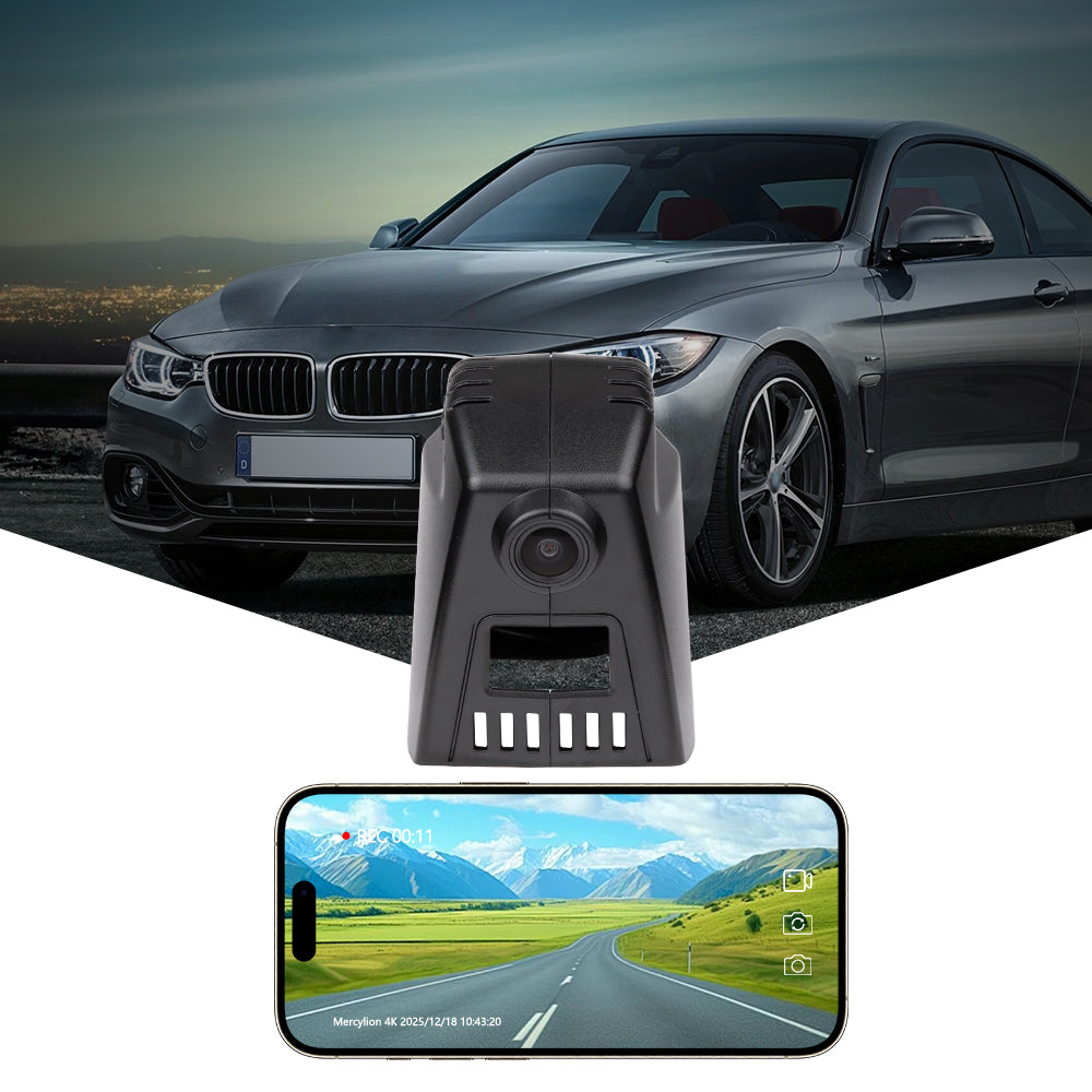 BMW 8 Series dashcam