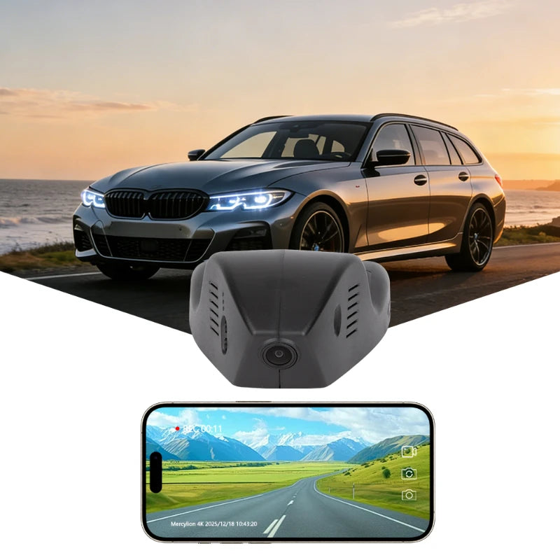 BMW 3 series dashcam