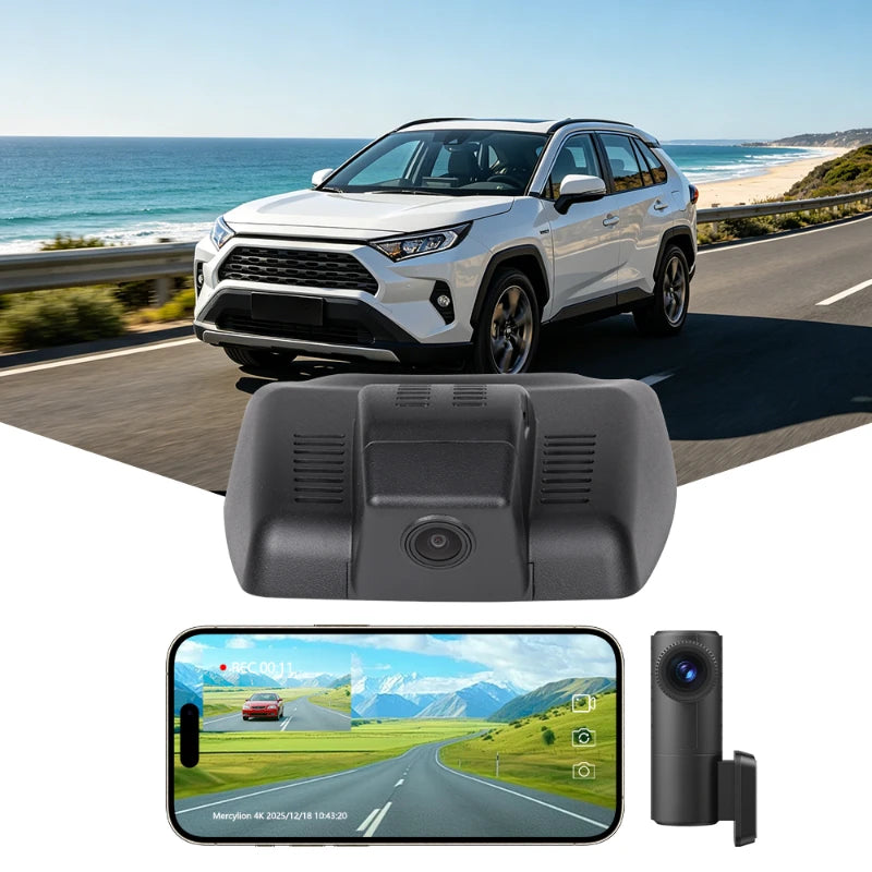 toyota rav4 built in dash cam