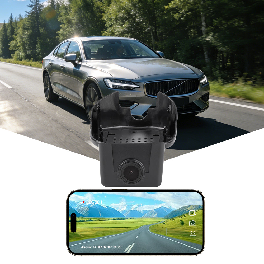 Mercylion Dash Cam For Volvo S60/S60L/S80L/V60