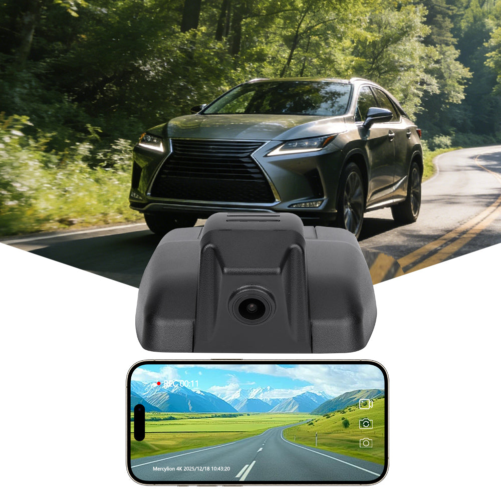 Lexus RX200T dashcam