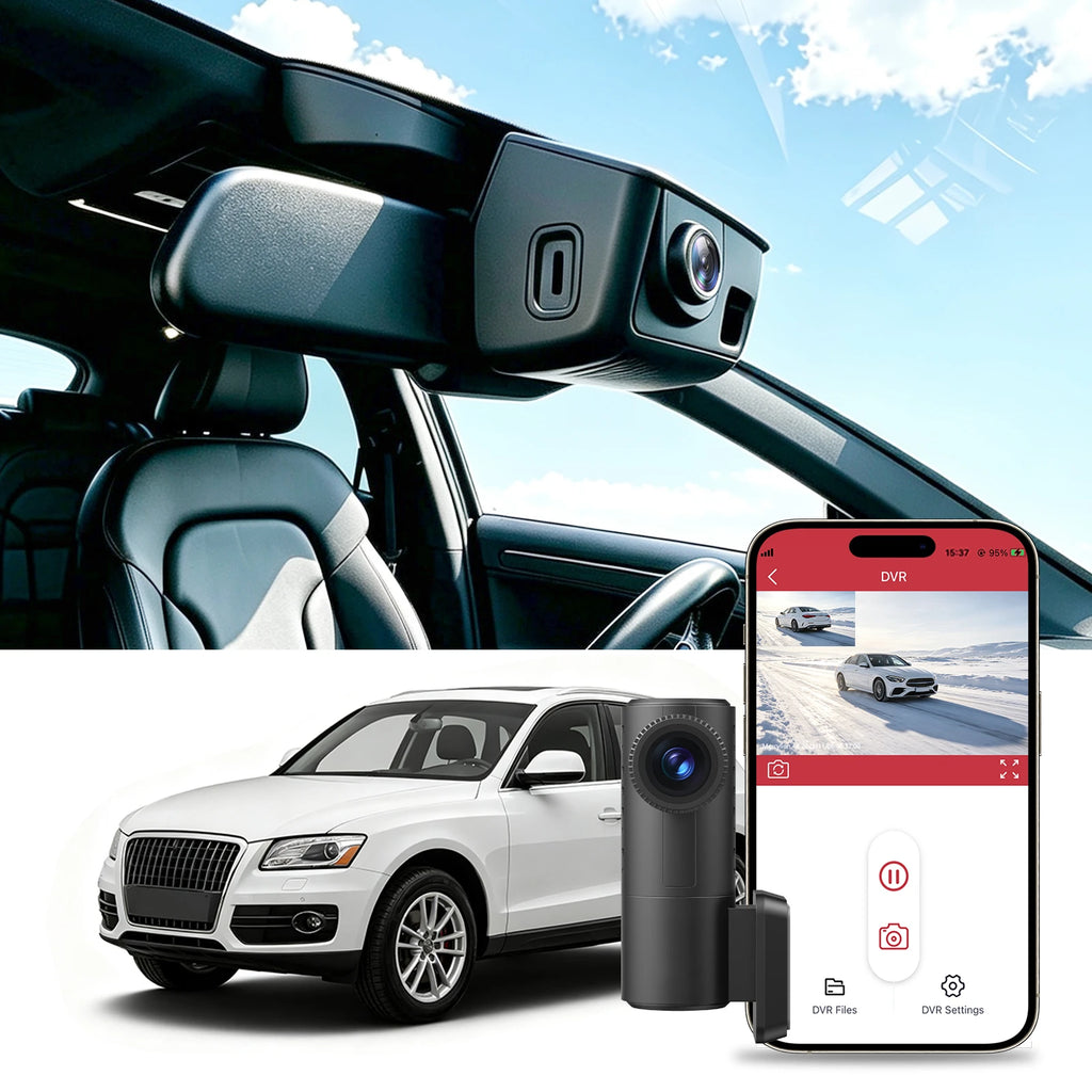 audi q5 dash cam front and rear