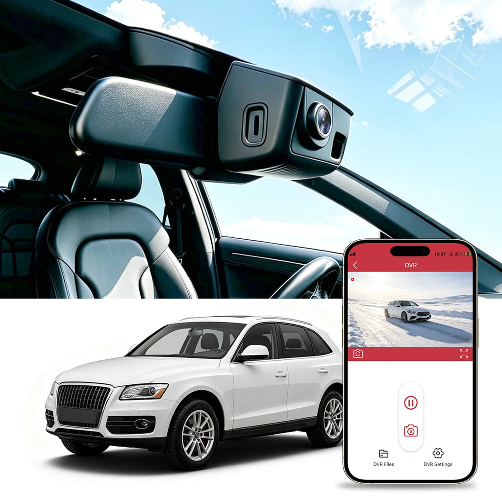 Mercylion A32/G32/G36 Dashcam for Audi A1 A3 A4 A5 A6 A7 A8 Q2 Q3 Q5 Q7 Q8 S3 S5 S6 SQ5 SQ7 SQ8 RS5 RS7 TT Couple TTS  E-tron  4K/2K Support GPS