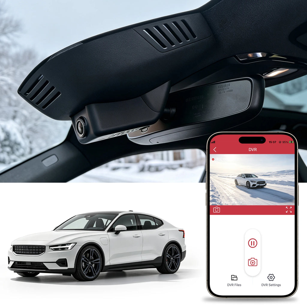 volvo polestar 2 dashcam wifi app oem style mercylion g390