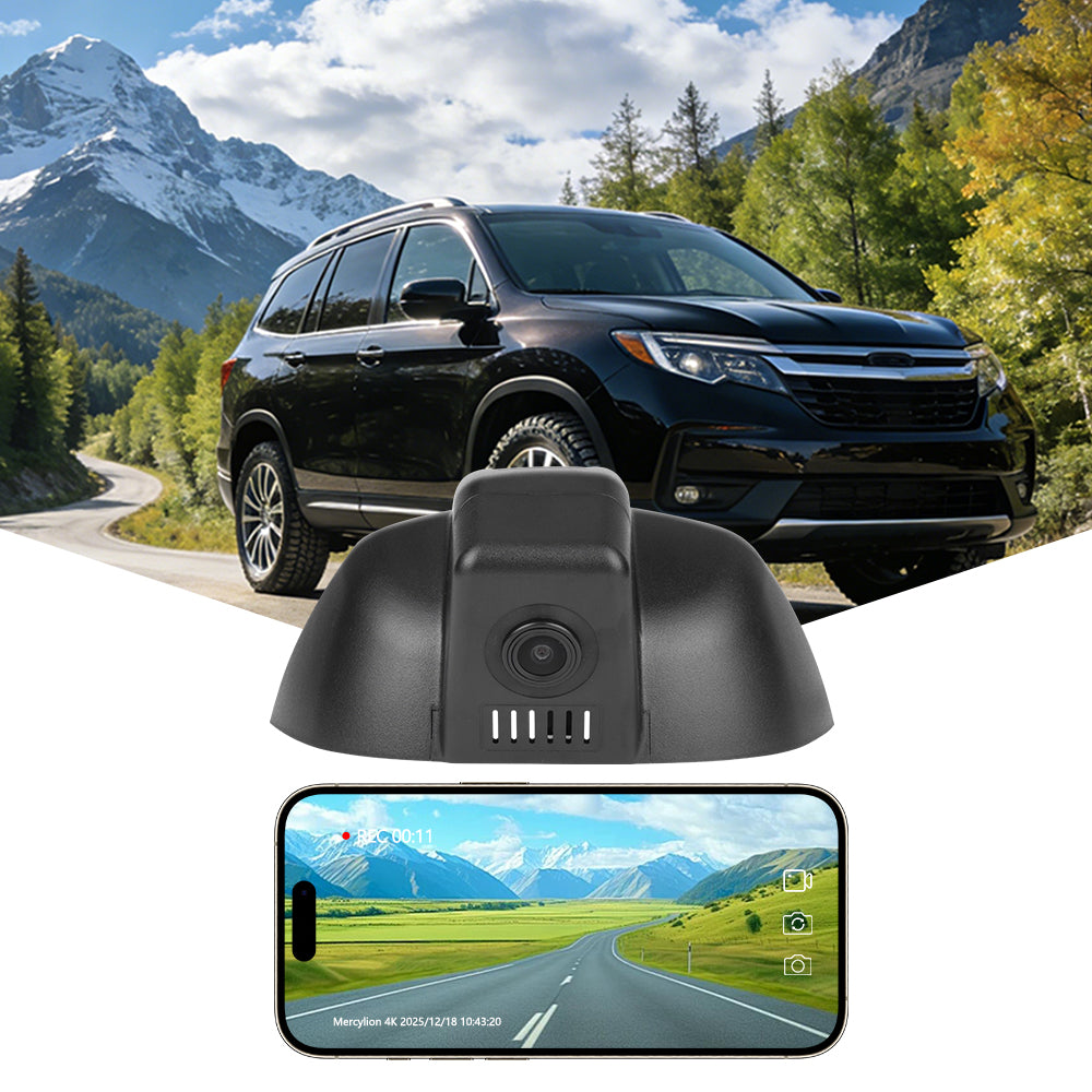 Caméra embarquée Mercylion G412/G426 d'origine pour Honda Pilot 2023-2025 