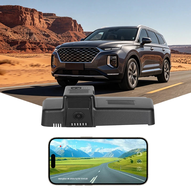 hyundai palisade camera recording