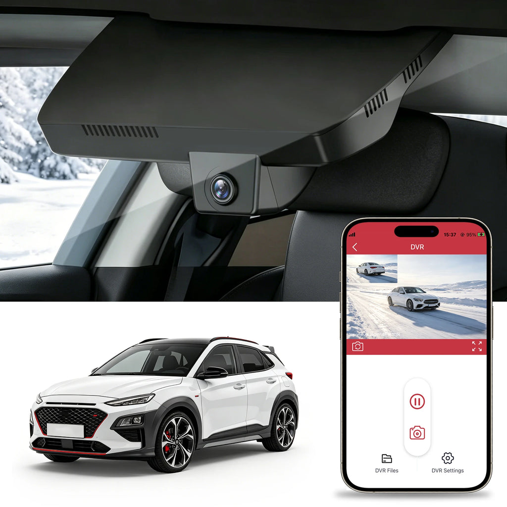 Hyundai Kona EV dashcam