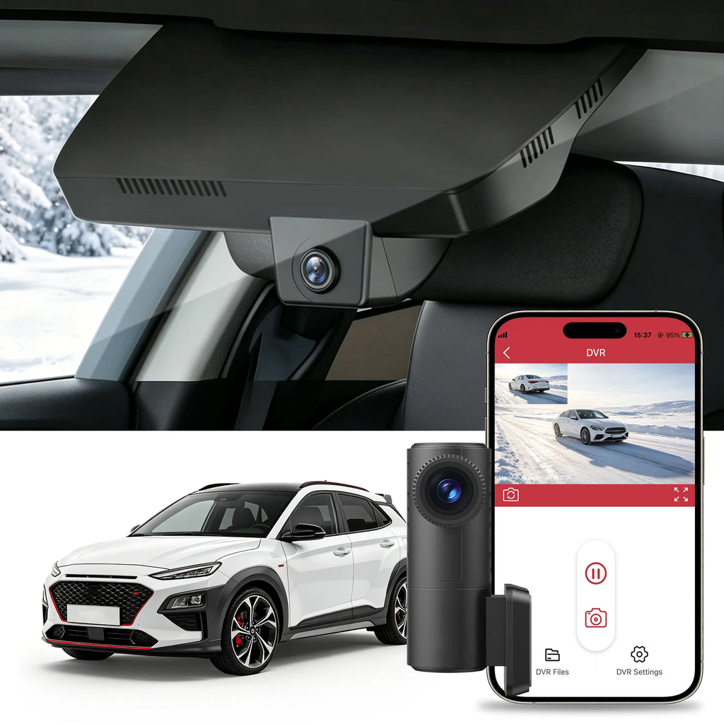 Hyundai Kona 4K dashcam