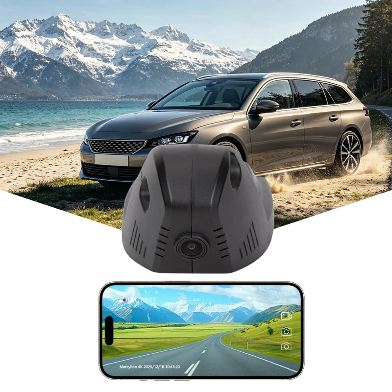 dashcam peugeot 308 sw