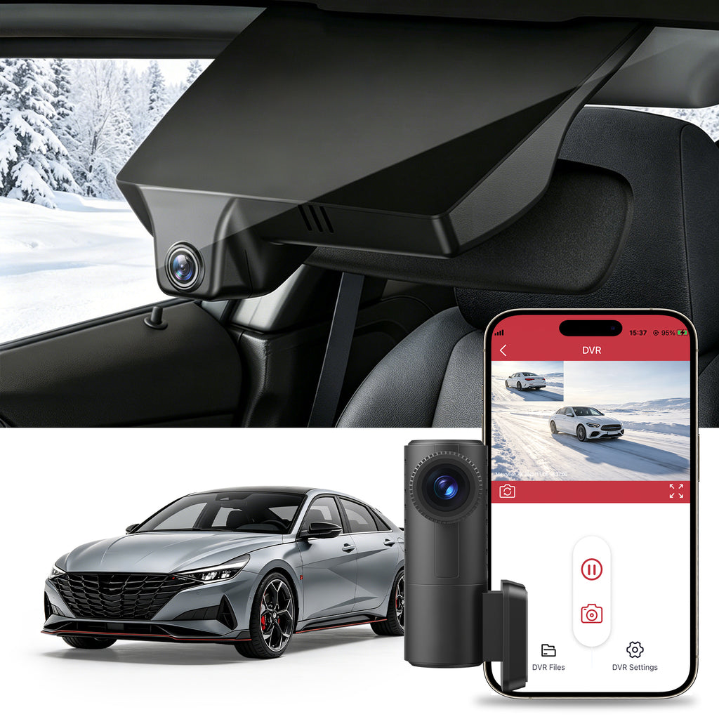 Hyundai Kona integrated dashcam