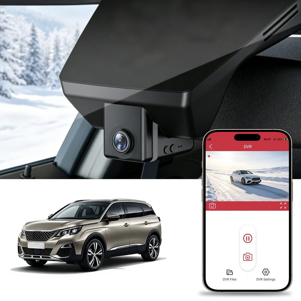 peugeot e 5008 dash cam