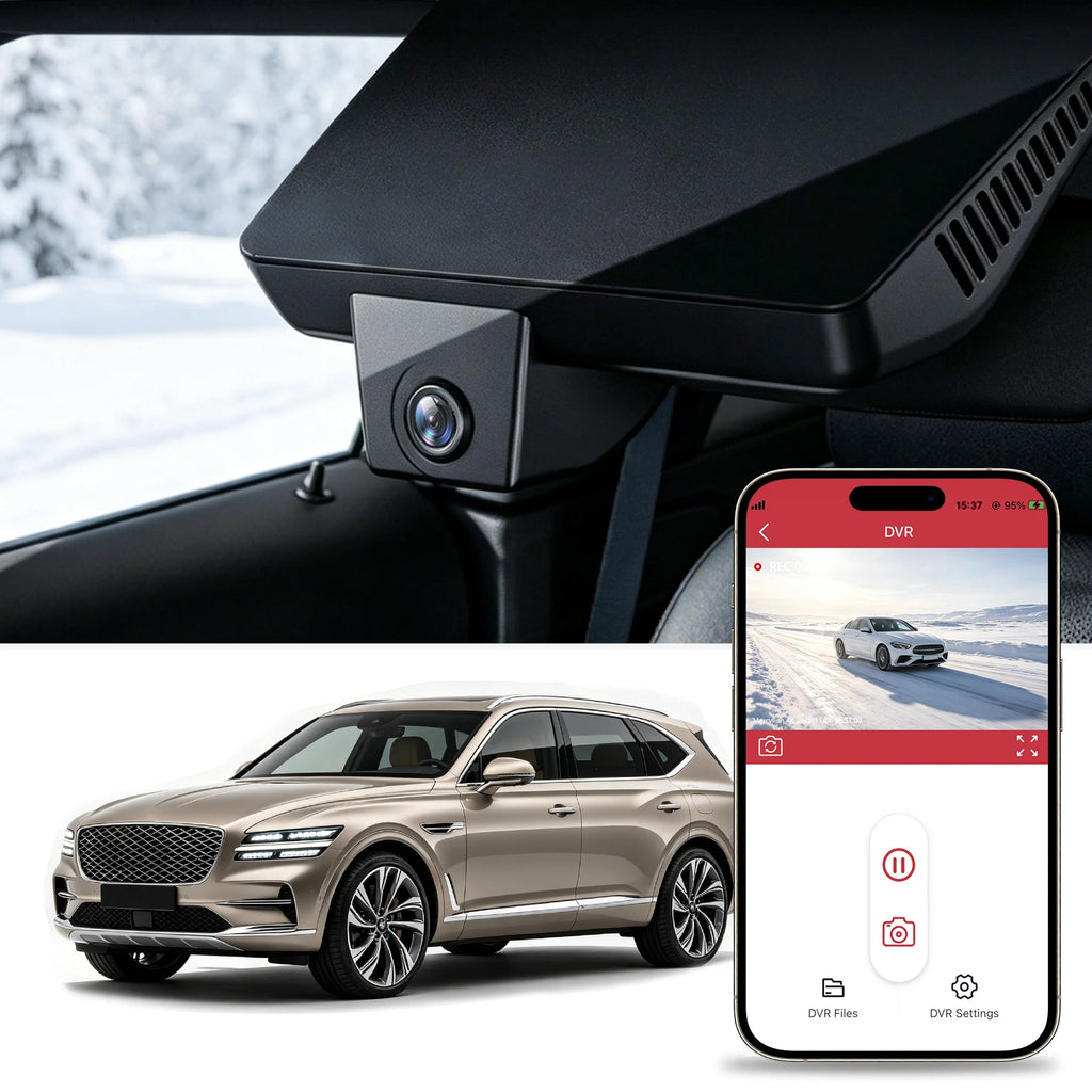 Mercylion 4K Dash Cam for Genesis GV80 2021-2026