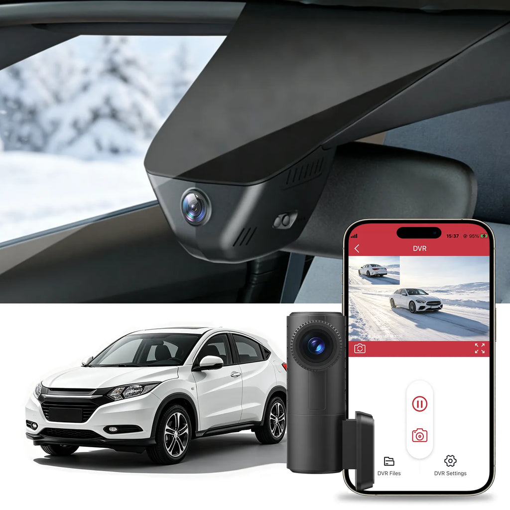 honda hrv dash cam install