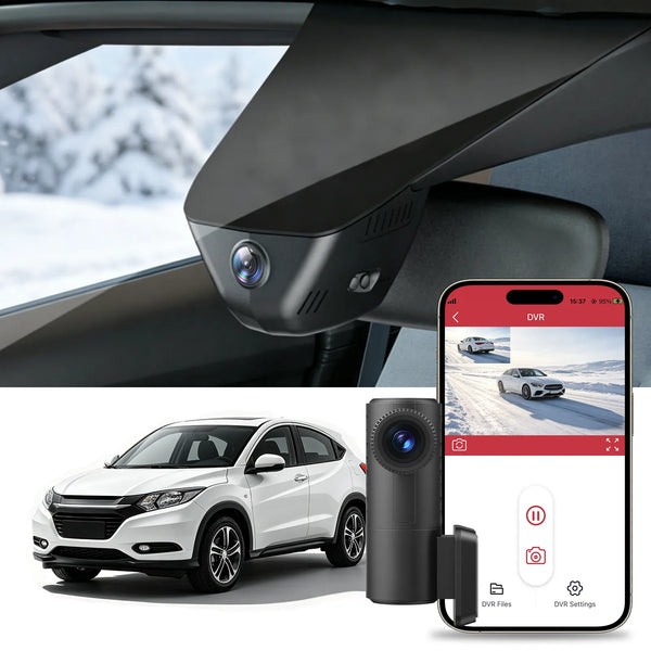 honda hrv dash cam install