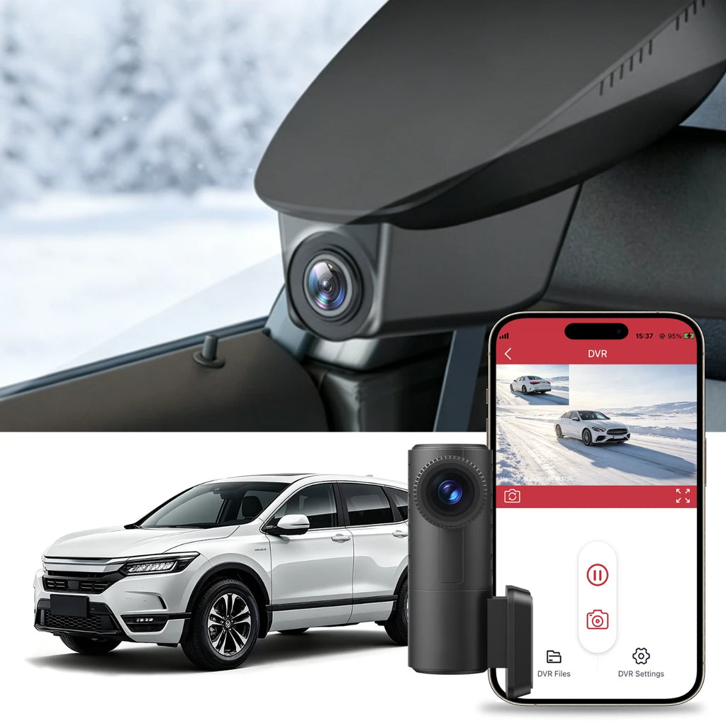 honda hrv dash cam install