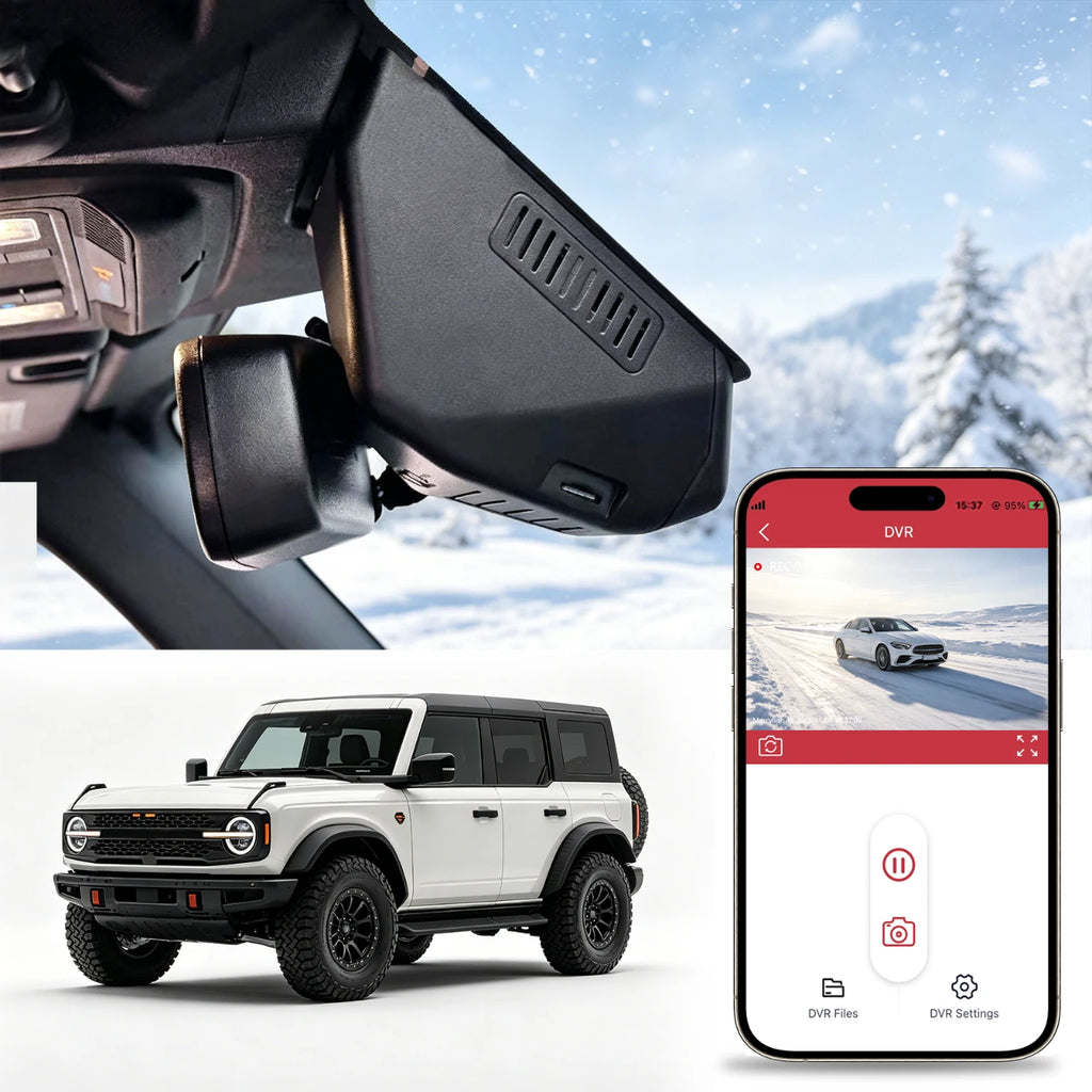 dash cam for ford bronco sport