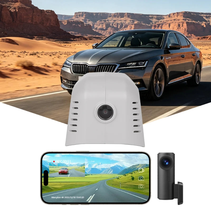 skoda karoq dash cam fitting