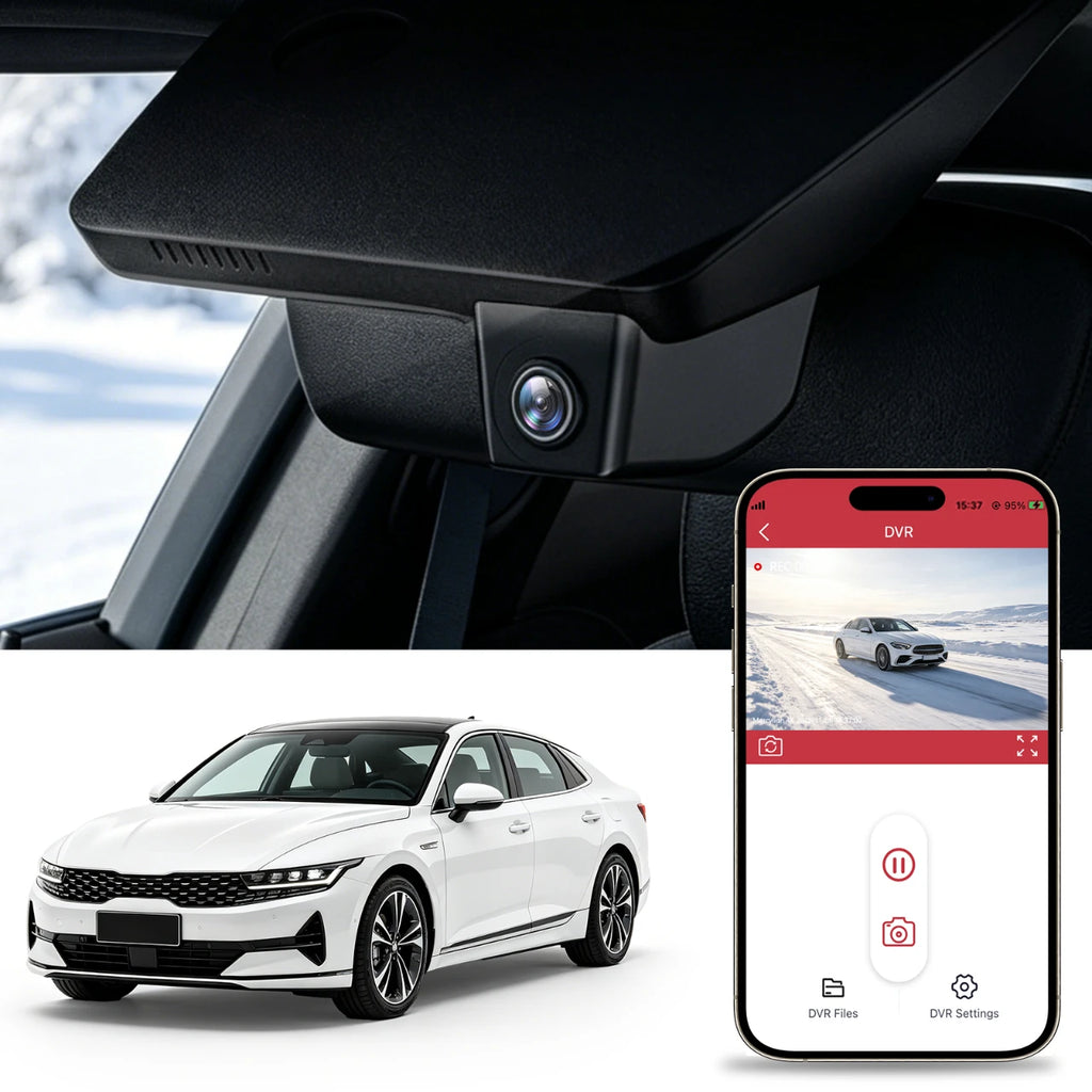 kia ceed dash cam install
